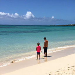 Caribbean Holidays, Family Activities, Quiet beaches with shallow waters, soft sand, and amenities for families