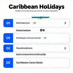 Caribbean Holidays, Flight Information, Direct flight versus one or more connections to the Caribbean.