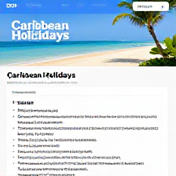 Caribbean Holidays, , How and when to apply for visas, and where to find official information