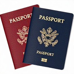 Caribbean Holidays, Information Tips, Image of passports and travel documents