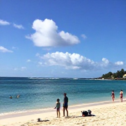 Caribbean Holidays, January Family Holidays, A sunny January scene on Antigua's beaches with calm seas and families enjoying the shore.
