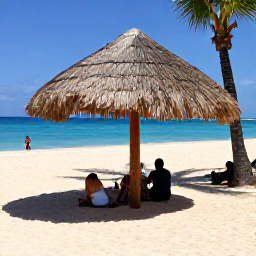Caribbean Holidays, Beaches Sunbathing, Choosing spots with shade and space, being mindful of others on the beach