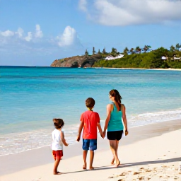 Caribbean Holidays, February Family Holidays, Overview for February family holidays in Antigua and Barbuda