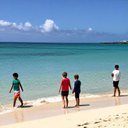 Caribbean Holidays, For Families, Beaches and water fun ideal for families with calm shores and shallow seas.