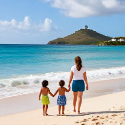 Caribbean Holidays, January Family Holidays, Family-friendly January activities in Antigua and Barbuda for kids and parents.