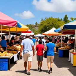 Caribbean Holidays, January Family Holidays, Food and markets in Antigua and Barbuda suitable for families in January.