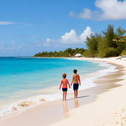 Caribbean Holidays, Safety Information, Sunlit Caribbean beaches, safe swimming and family fun, with tips on sun protection and water safety