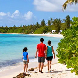 Caribbean Holidays, Young Children Caribbean, Kid-friendly activities like nature trails, boat rides, snorkeling, and interactive exhibits suitable for young children.