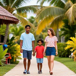 Caribbean Holidays, Best for Families, Family-friendly activities in nature parks and interactive venues.