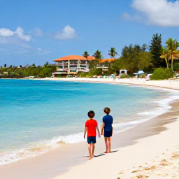 Caribbean Holidays, January Family Holidays, Family-friendly lodging options across Caribbean islands with kids clubs, pools, and easy beach access.