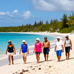 Caribbean Holidays, Retired People, Accessible activities across beaches, gardens, snorkelling, and cultural experiences suitable for retirees.