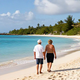 Caribbean Holidays, Retired People, Calm coastlines and easy rhythms make day trips and strolls pleasant for older travellers.
