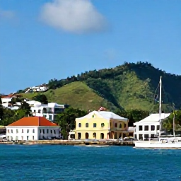 Caribbean Holidays, Antigua Adults Only, Historic Nelson&rsquo;s Dockyard in Antigua on a sunny day, with restored colonial buildings, sailing boats and green hills