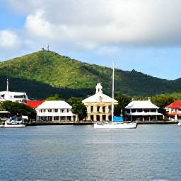 Caribbean Holidays, Antigua Adults Only, Historic Nelson's Dockyard in Antigua with restored Georgian buildings, sailing boats and green hills under a bright sky