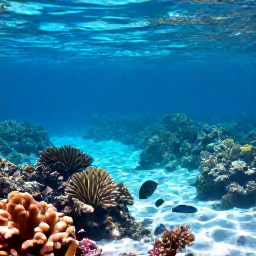 Caribbean Holidays, Antigua Adventure, Snorkellers exploring a colourful shallow reef in clear water near Antigua, with tropical fish and a sandy seabed