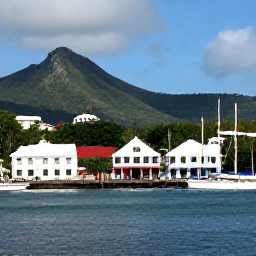 Caribbean Holidays, Antigua Culture Holidays, Historic Nelson's Dockyard in Antigua with restored Georgian buildings, sailing boats and green hills surrounding the harbour
