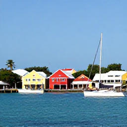 Caribbean Holidays, Antigua February Holidays, Colourful historic English Harbour and Nelson&rsquo;s Dockyard in Antigua under clear February skies, with sailing boats in the harbour