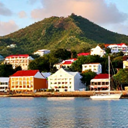 Caribbean Holidays, Antigua Instagram Hotspots, Photograph of colourful English Harbour and Nelson&rsquo;s Dockyard in Antigua, historic buildings, sailing boats and green hills under warm afternoon light