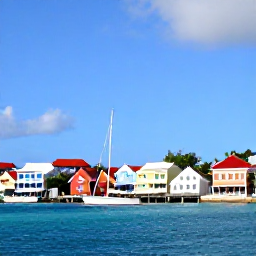 Caribbean Holidays, Antigua January Holidays, Colourful English Harbour in Antigua with yachts, historic Nelson&rsquo;s Dockyard buildings and sunny blue sky