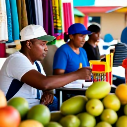 Caribbean Holidays, Antigua May Holidays, Antiguan local market with fresh tropical fruit, handmade crafts, colourful fabrics and friendly shoppers