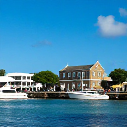 Caribbean Holidays, Antigua November, Historic Nelson's Dockyard in Antigua with restored Georgian buildings, yachts and visitors walking beside the harbour