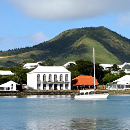 Caribbean Holidays, Antigua October Holidays, Historic Nelson&rsquo;s Dockyard in Antigua with restored colonial buildings, sailing boats, green hills and visitors exploring in warm weather