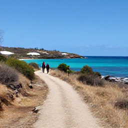 Caribbean Holidays, Antigua Walking Holidays, A coastal walking trail on Antigua in November, with turquoise sea, dry tropical landscape and comfortable sunshine