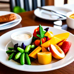 Caribbean Holidays, Antigua Wellness, Fresh healthy Caribbean lunch with tropical fruit, vegetables and local ingredients at a relaxed Antiguan restaurant