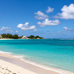 Caribbean Holidays, April Adults Only, A bright coastal view of Saint Martin and Sint Maarten in April, with turquoise sea, sandy beach and clear blue sky