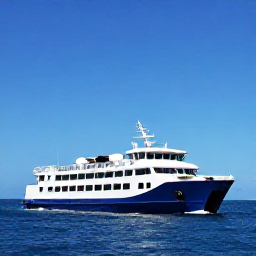 Caribbean Holidays, April Caribbean Holidays, A comfortable inter-island ferry and a regional aircraft representing easy travel between Caribbean islands under a clear blue sky
