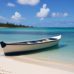 Caribbean Holidays, April Fishing, Freshly caught fish being prepared beside a simple beachside boat in the Turks and Caicos Islands, with calm sea and sunny island scenery