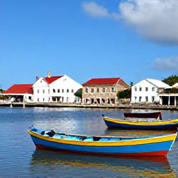 Caribbean Holidays, April Instagram Spots, Colourful wooden boats and historic stone buildings around English Harbour in Antigua on a sunny April morning