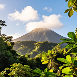 Caribbean Holidays, April Nature Holidays, A bright April morning over lush Saint Vincent rainforest, with volcanic hills, tropical foliage and a clear Caribbean sky