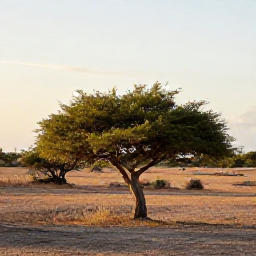 Caribbean Holidays, Aruba Birdwatching, A colourful Aruban parrot perched in a divi-divi tree beside a dry island landscape in warm morning light