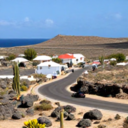 Caribbean Holidays, Aruba Culture Holidays, Visitors exploring Aruba&rsquo;s rugged northern coast, quiet village roads and dramatic desert landscape with cacti