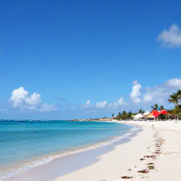 Caribbean Holidays, Aruba December Holidays, Sunny Palm Beach in Aruba during December, with calm turquoise sea, white sand and relaxed holiday atmosphere