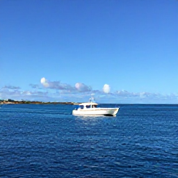 Caribbean Holidays, Aruba Diving October, A small dive boat crossing calm blue sea towards Aruba&rsquo;s coastline under bright October sunshine