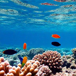 Caribbean Holidays, Aruba Nature Holidays, Snorkellers viewing colourful fish above a coral reef in clear shallow Caribbean water near Aruba