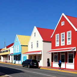Caribbean Holidays, Aruba Solo Holidays, Solo visitor exploring Oranjestad, Aruba, colourful Dutch colonial buildings and sunny streets