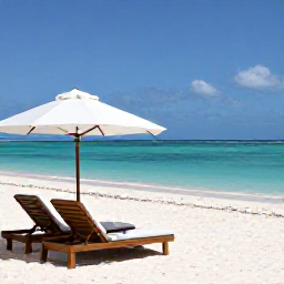 Caribbean Holidays, Aruba Spa Breaks, White sandy beach and turquoise sea near a luxury Aruba spa resort in warm July sunshine
