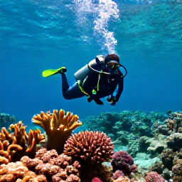 Caribbean Holidays, August Diving, Colourful coral reefs and clear turquoise water around Montserrat in the Caribbean, viewed by a scuba diver
