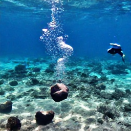 Caribbean Holidays, August Instagram Hotspots, Photograph of Champagne Reef near Dominica&rsquo;s coast, clear shallow Caribbean water with small bubbles rising from volcanic seabed, snorkellers enjoying the scene