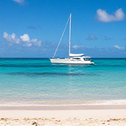 Caribbean Holidays, August Luxury Holidays, Elegant sailing yacht near the Tobago Cays, clear water, snorkellers and unspoilt Caribbean beaches