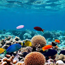Caribbean Holidays, August Nature Holidays, Colourful tropical fish and coral reef beneath clear Caribbean water near the United States Virgin Islands