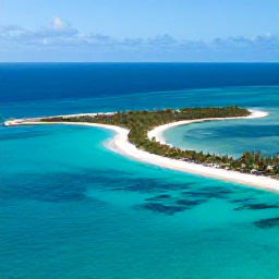 Caribbean Holidays, Bahamas Adventure, Aerial coastal view of the Bahamas in December, showing turquoise water, white beaches and small islands under bright winter sunshine