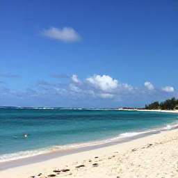 Caribbean Holidays, Bahamas February, Bright turquoise sea, white sand beach and a relaxed February holiday atmosphere in Nassau, The Bahamas