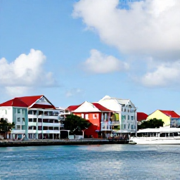 Caribbean Holidays, Bahamas in March, Visitors exploring colourful historic buildings, galleries and a lively waterfront in downtown Nassau, The Bahamas