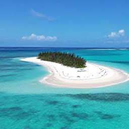 Caribbean Holidays, Bahamas Instagram Hotspots, Aerial view of turquoise Bahamian sea, bright white sandbanks and a small tropical island under clear blue skies