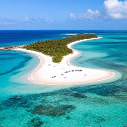 Caribbean Holidays, Bahamas Instagram Hotspots, Aerial view of turquoise Bahamian sea, white sand beaches and small islands in bright Caribbean sunshine