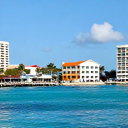 Caribbean Holidays, Bahamas November Break, Sunny Nassau waterfront in November with turquoise sea, colourful buildings and relaxed visitors exploring the harbour